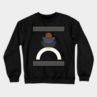 Abstract unique geometrical art design Crewneck Sweatshirt